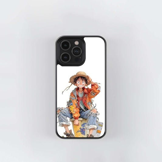 Luffy Streetwear Art Glass Case