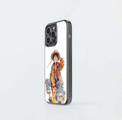 Luffy Streetwear Art Glass Case