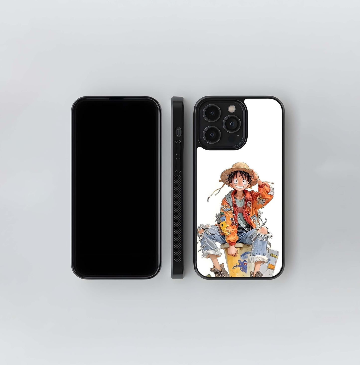 Luffy Streetwear Art Glass Case