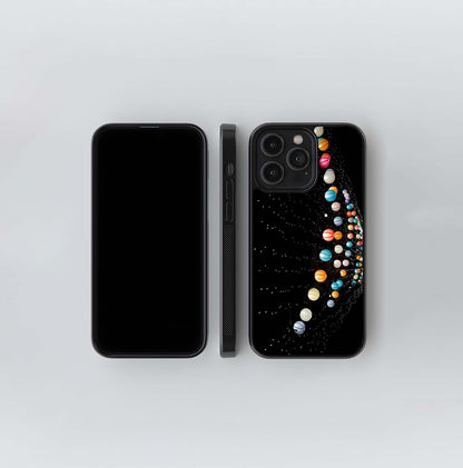 Paper Lantern Lights Glass Case