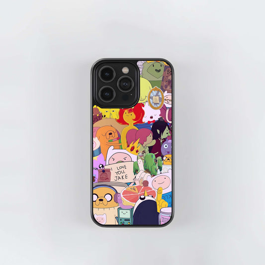 Adventure Time Animated Glass Case