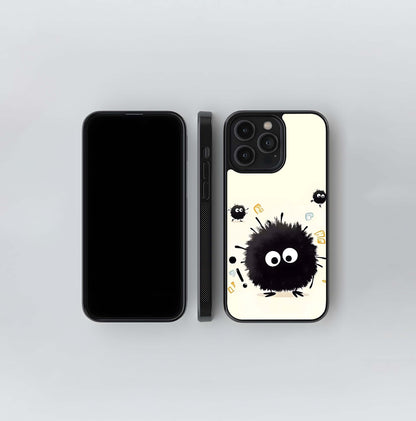 Cute Fuzzy Monsters Glass Case