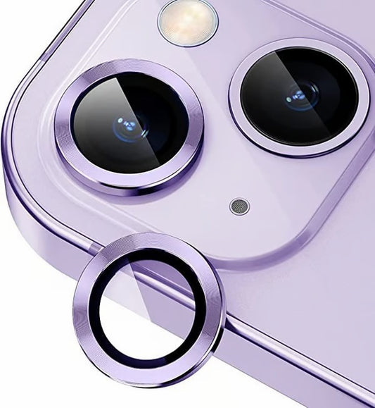 iPhone 14 | 14 Plus Series Camera Protection 3D Metal Ring Ensure your camera lenses remain scratch-free