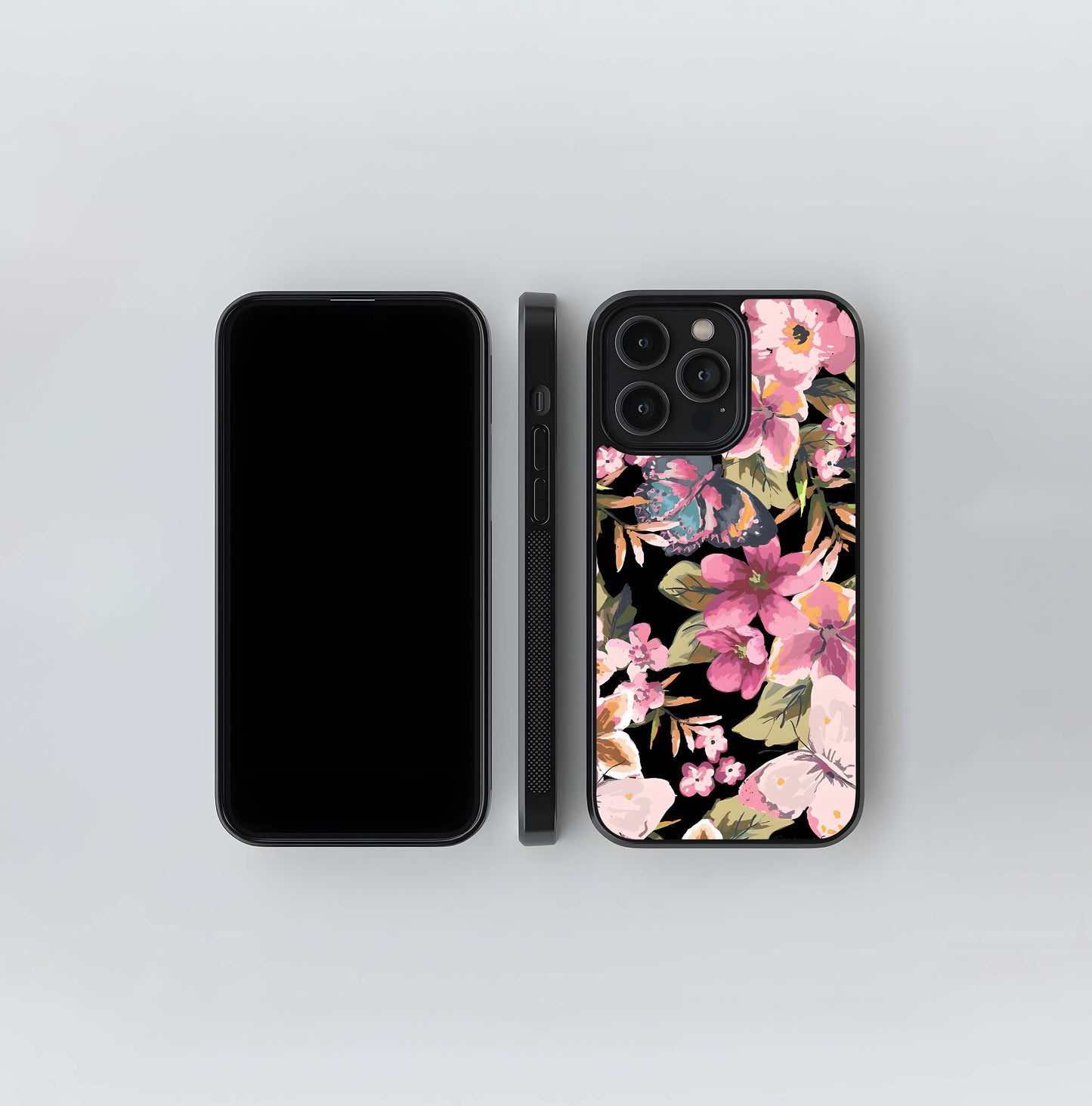 Petal Whispers Glass Case