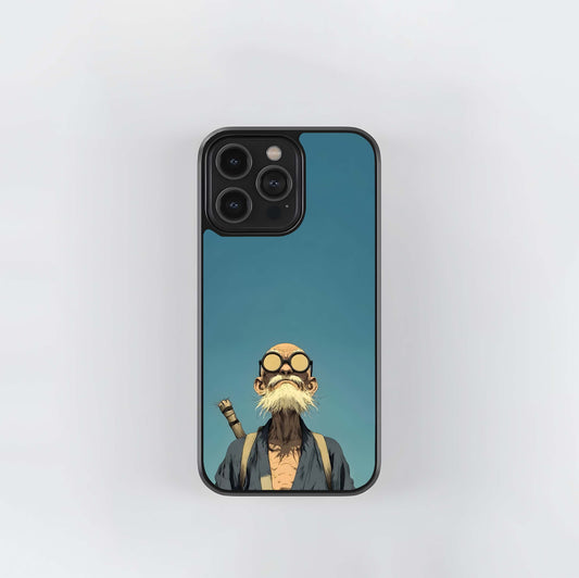 Master Roshi Sky Portrait Glass Case