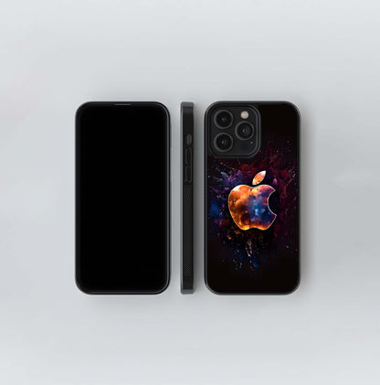 Cosmic Apple Splash Glass Case