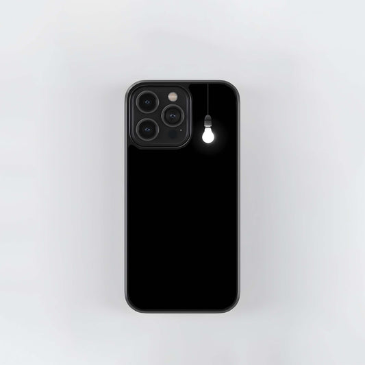 Hanging Light Bulb Glass Case