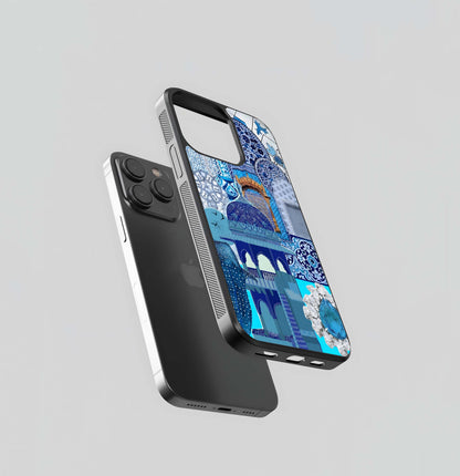 Royal Blue Bliss Glass Case