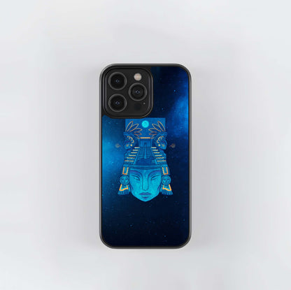 Aztec Cosmic Queen Glass Case