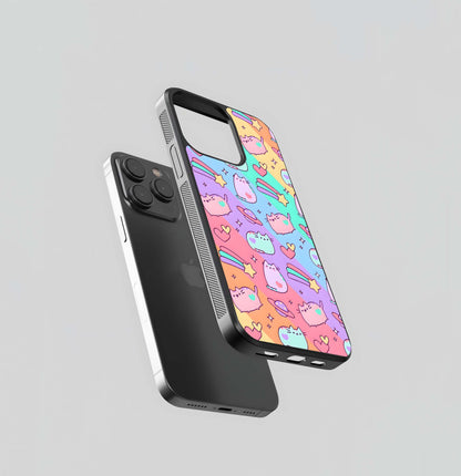 Cosmic Kitten Parade Glass Case