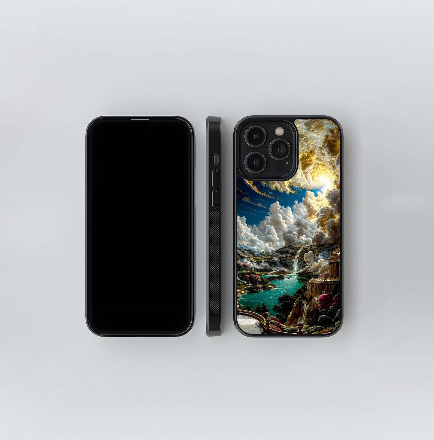 Celestial Cascade Whether Glass Cases