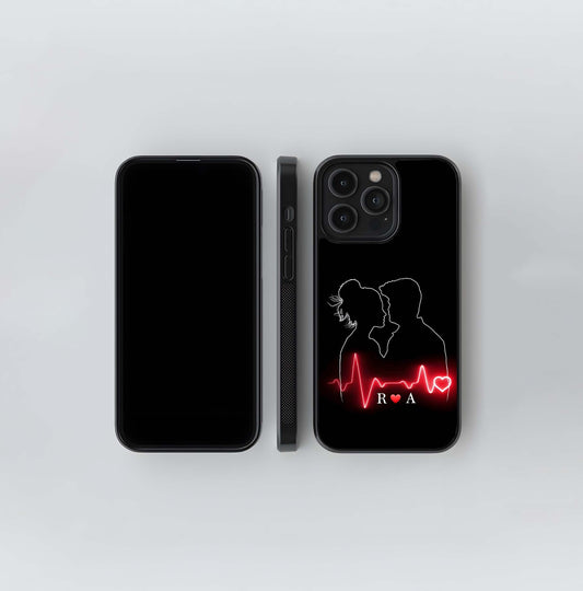 Glow Line Romance (R & A) Glass Case