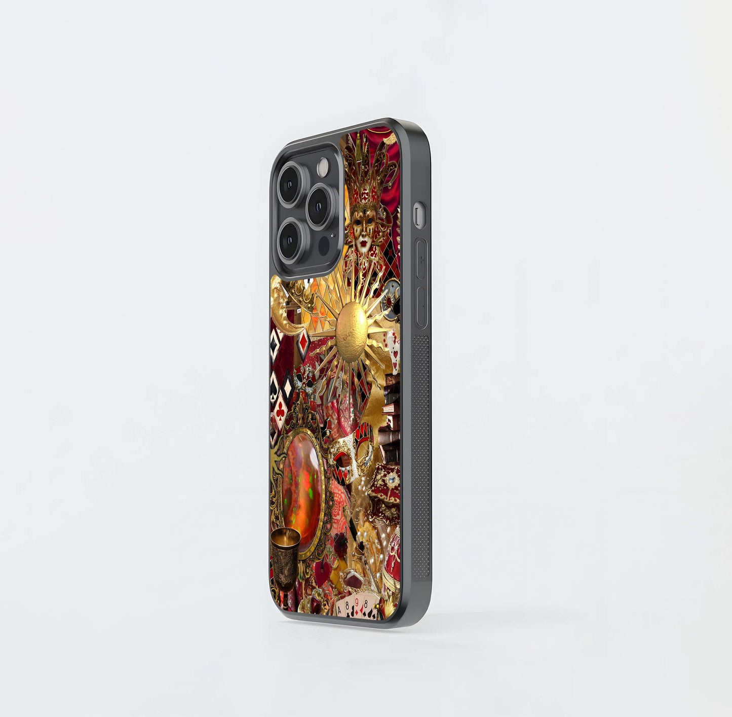 Regal Masquerade Glass Case