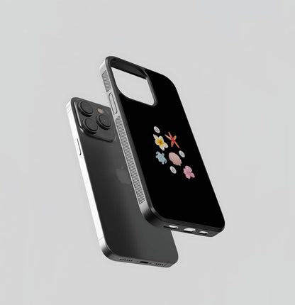 Tropical Pearl Vibes Glass Case
