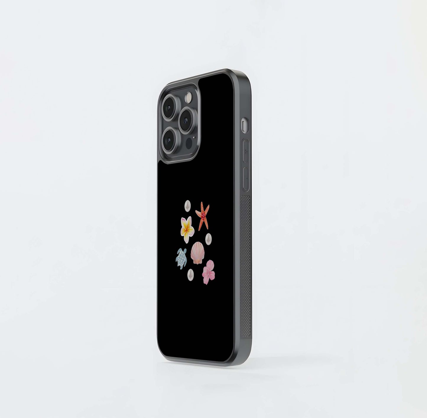 Tropical Pearl Vibes Glass Case