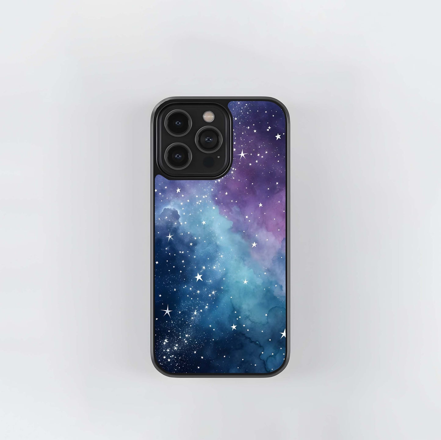 Cosmic Tide Watercolor Glass Case