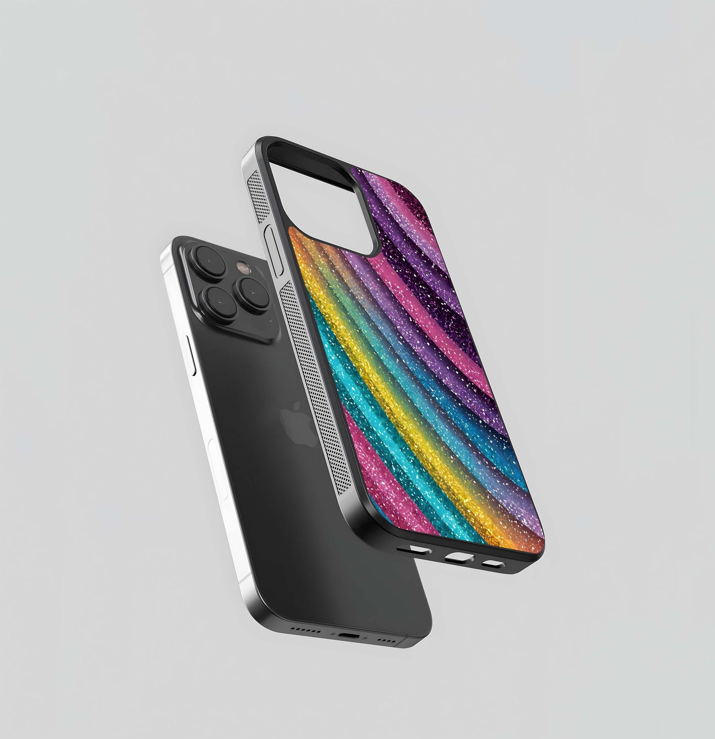 Cosmic Waves Glass Case