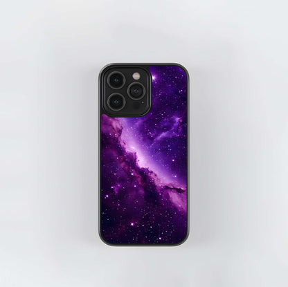 Purple Shade Sky Glass Case