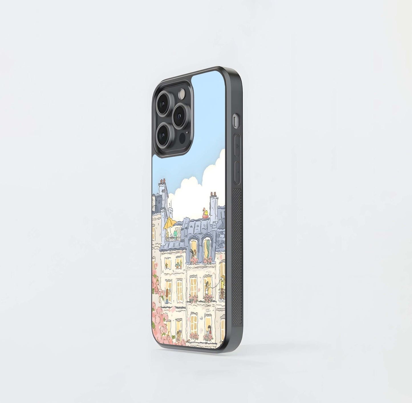 Balcony View Life Glass Case