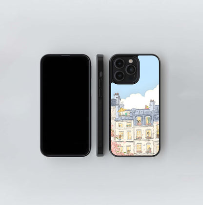 Balcony View Life Glass Case