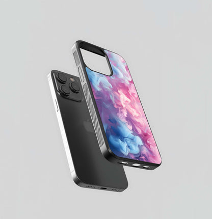 Cotton Candy Ink Bloom Glass Case