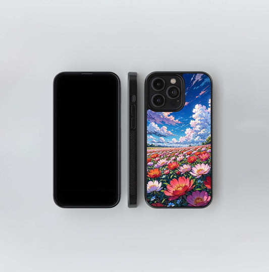 Blossom Sky Field Glass Case