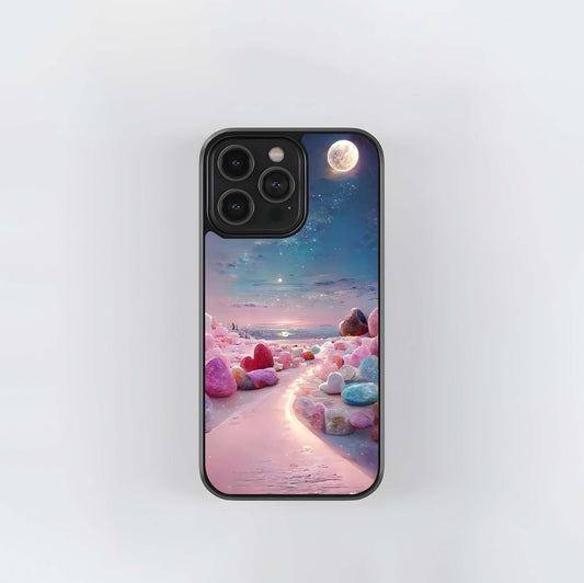 Cotton Candy Shore Glass Case
