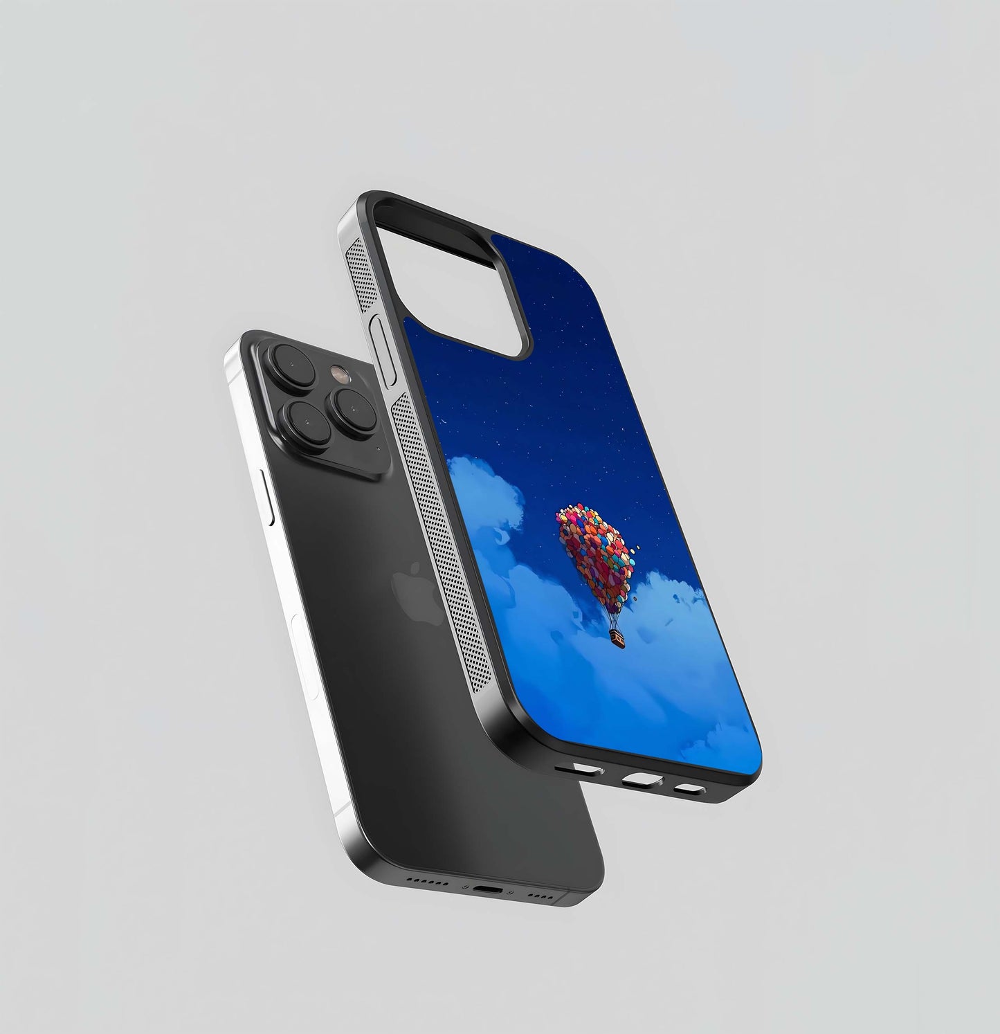 Balloon House Sky Glass Case