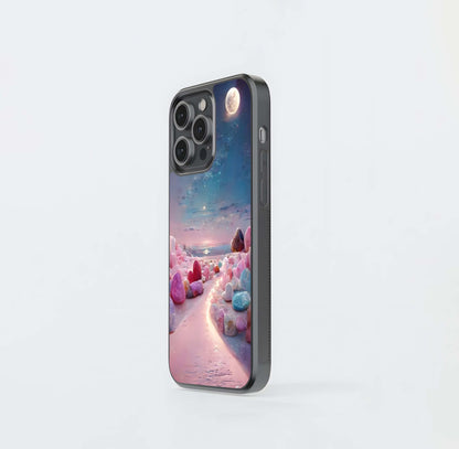 Cotton Candy Shore Glass Case