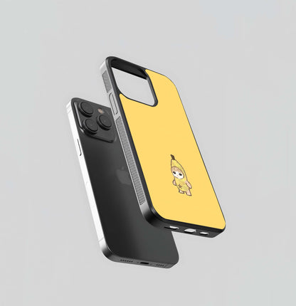 Banana costume character Glass Case