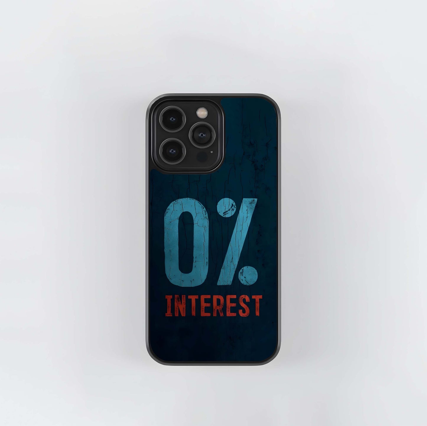 Cracked Interest Glass Case