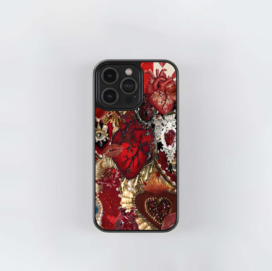Baroque Heart Ritual Glass Case