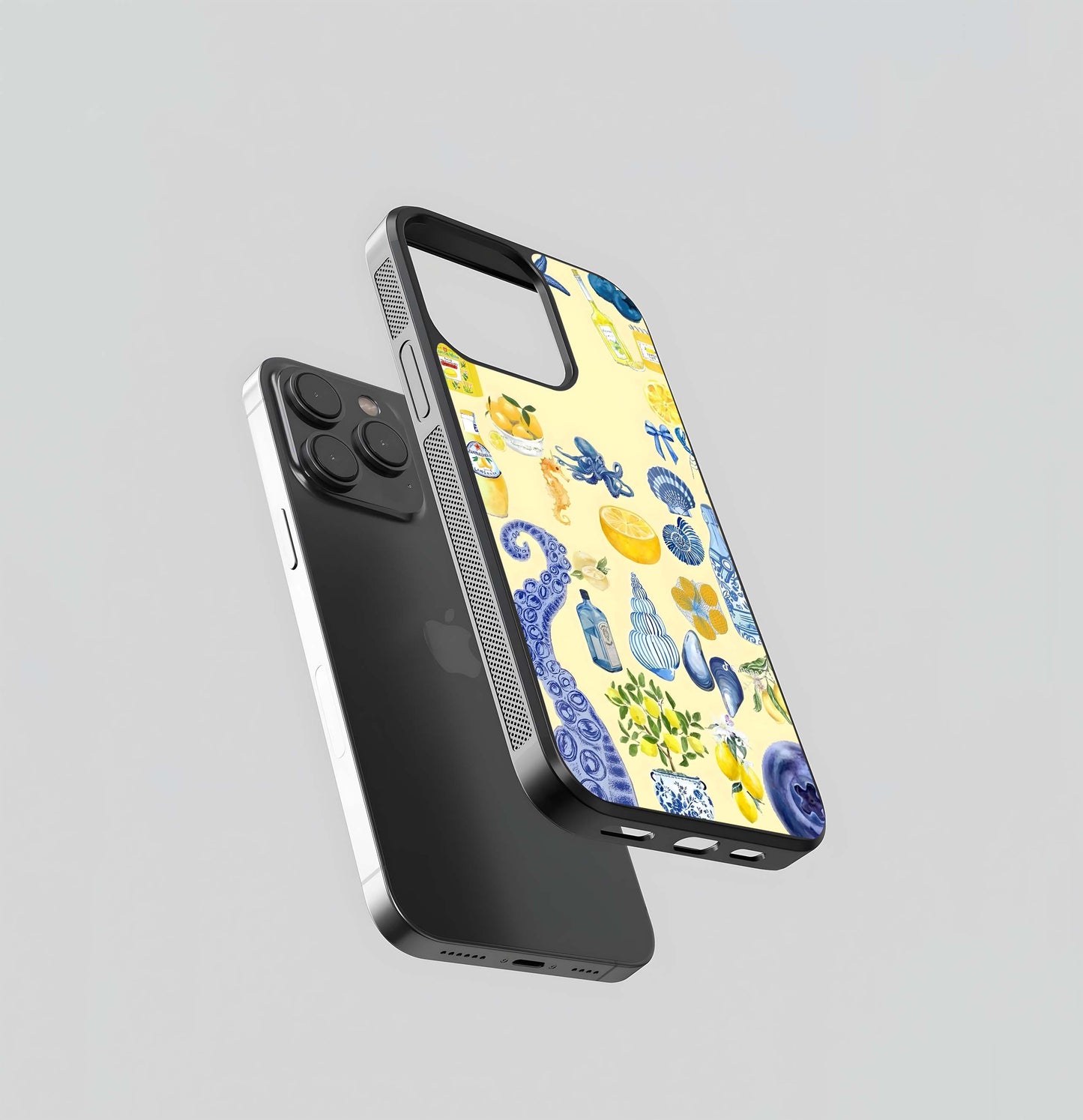 Yellow Summer Mood Glass Case