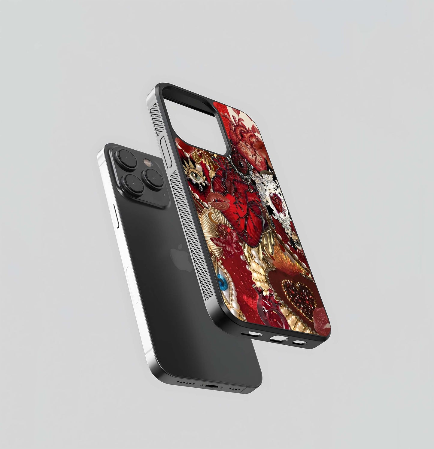 Baroque Heart Ritual Glass Case