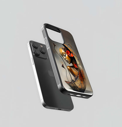 Crescent Bloom Muse Glass Case