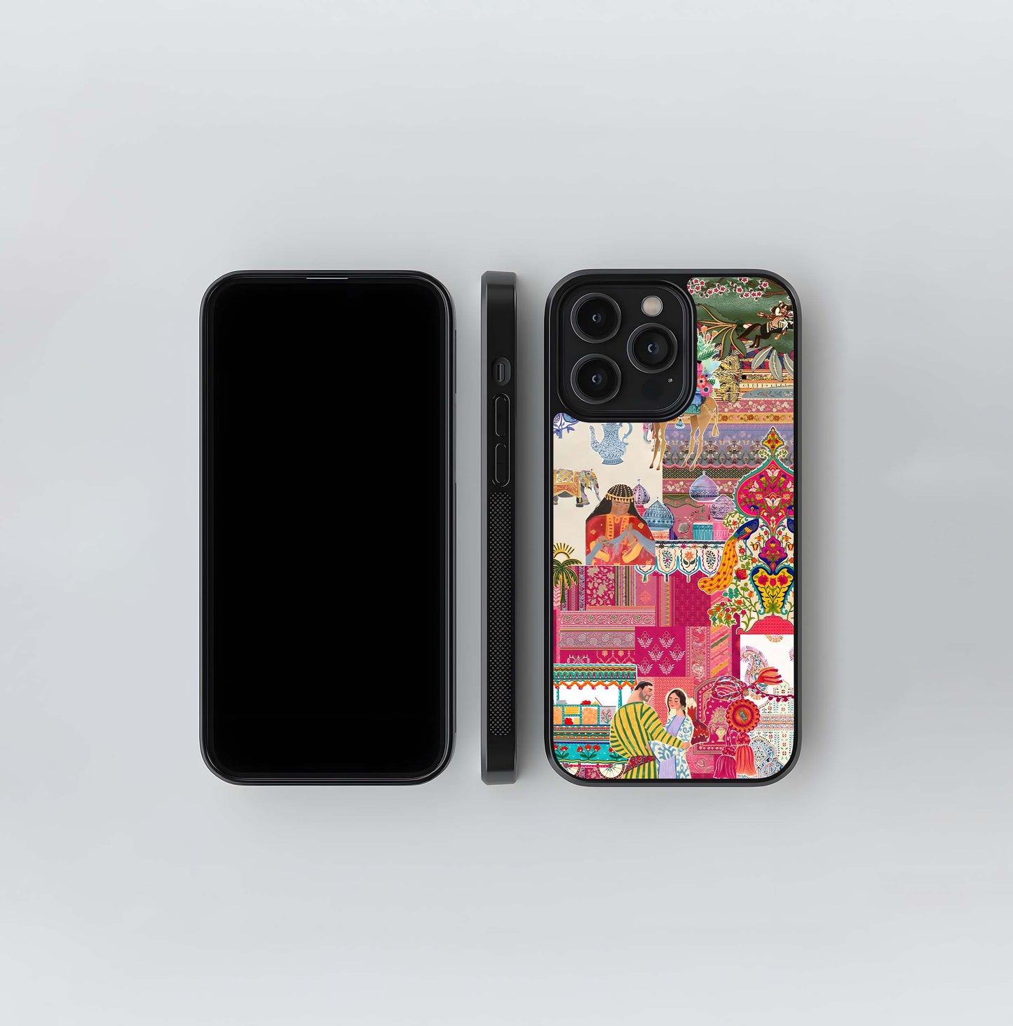 Bazaar Romance Tale Glass Case