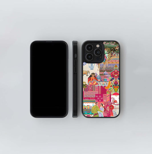 Bazaar Romance Tale Glass Case