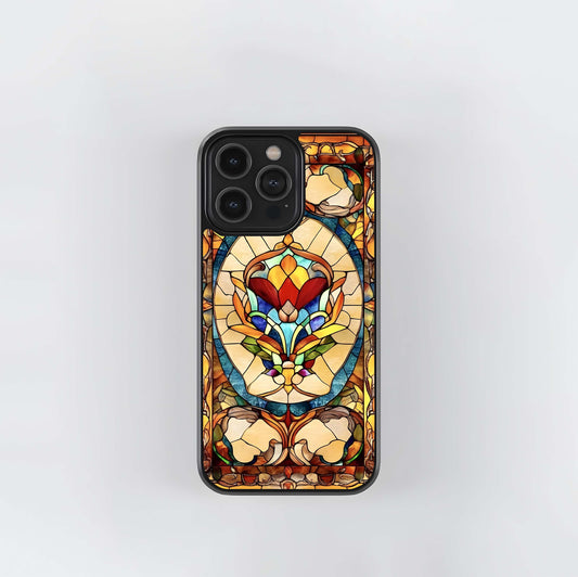 Stained Gemstone Glass Case