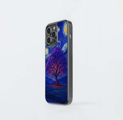 Starlit Bloom Tree Glass Case