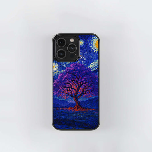 Starlit Bloom Tree Glass Case