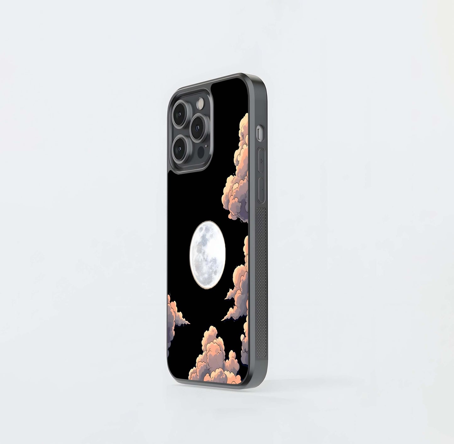 Shade Cloud Moon Glass Case