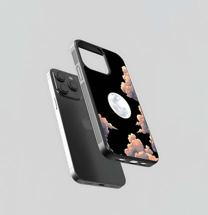 Shade Cloud Moon Glass Case
