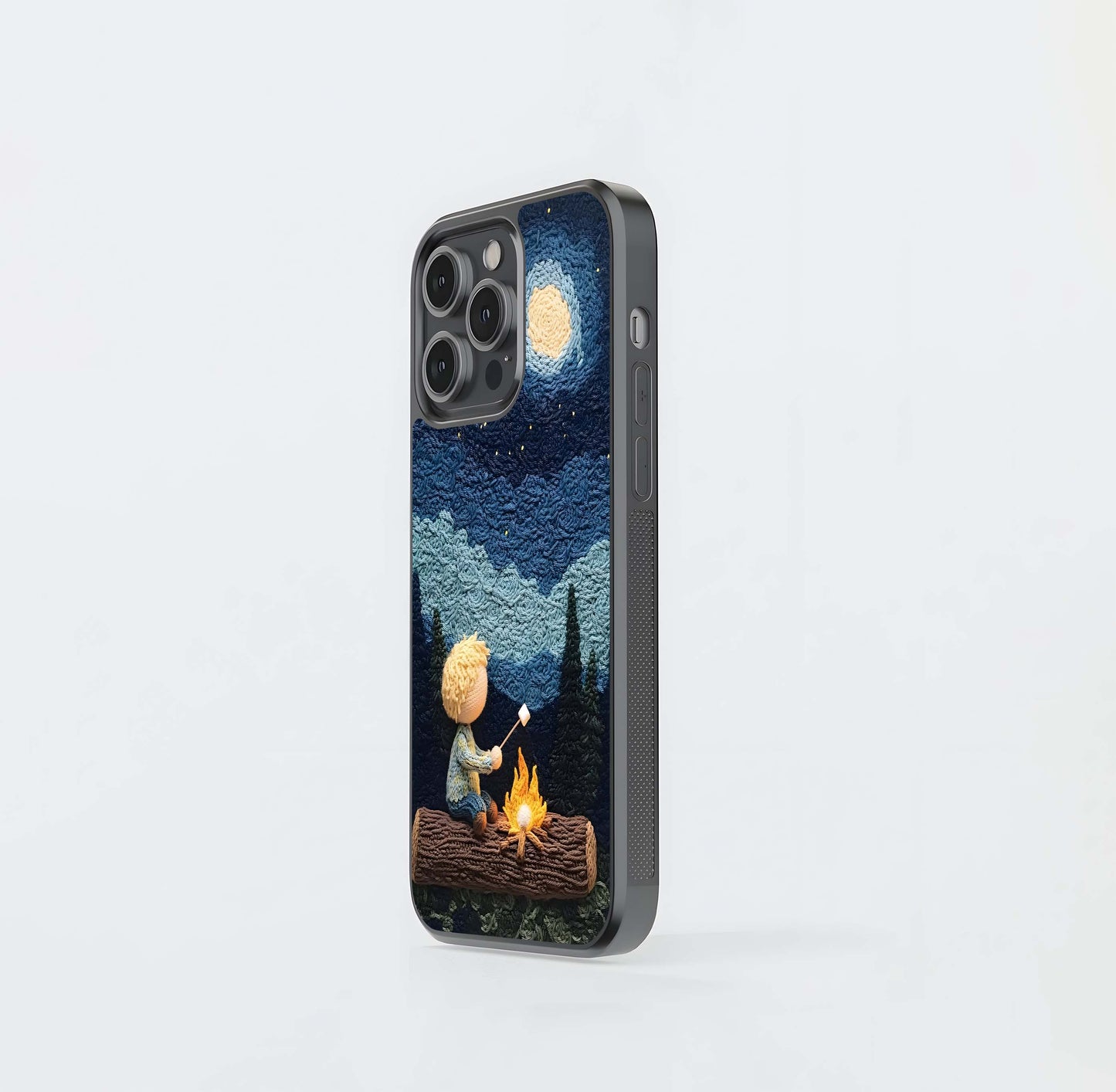 Starry Camper Glass Case