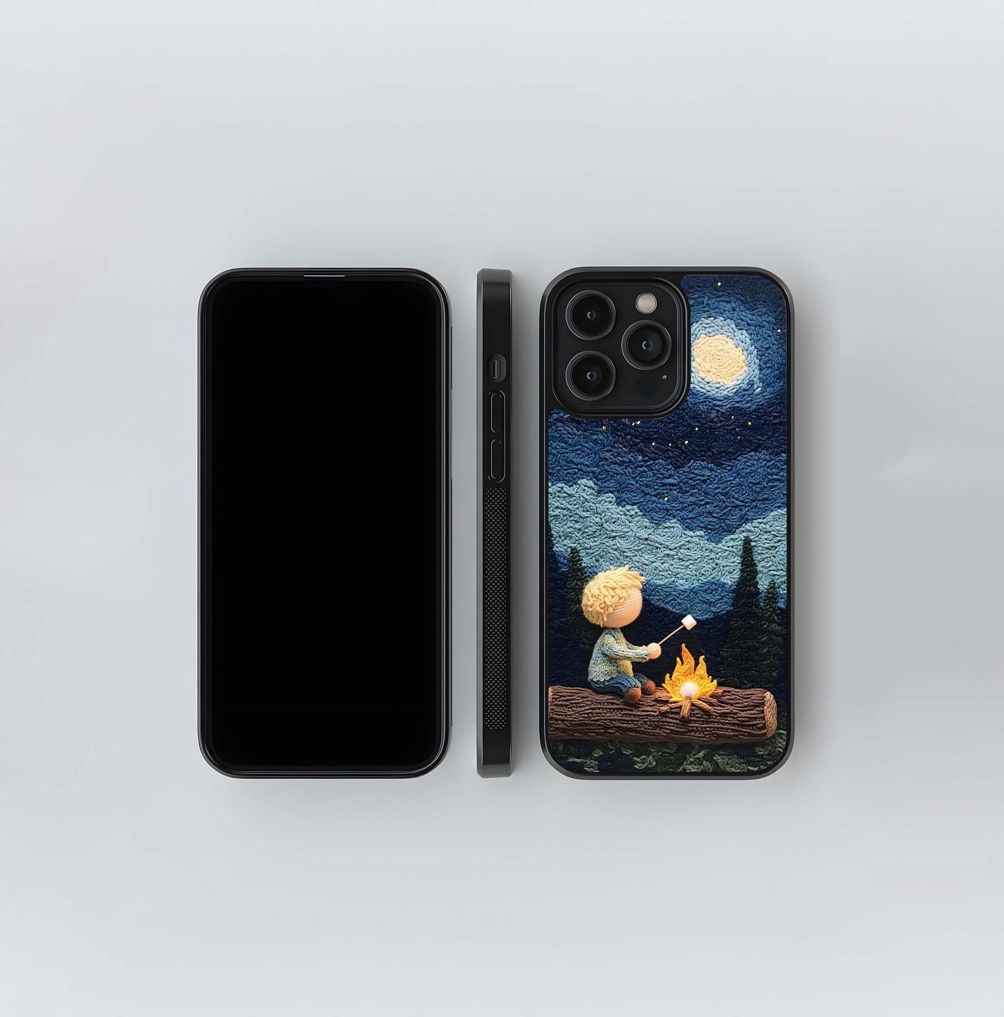 Starry Camper Glass Case