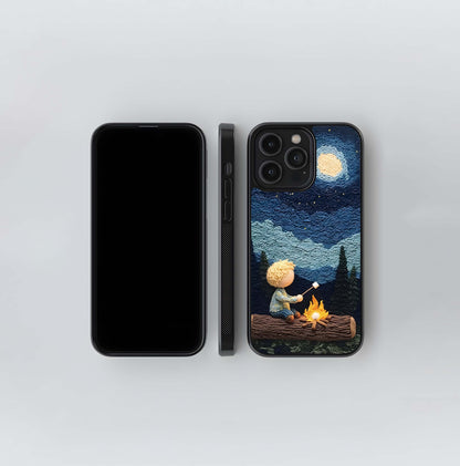 Starry Camper Glass Case