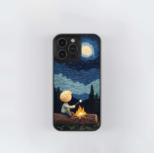 Starry Camper Glass Case