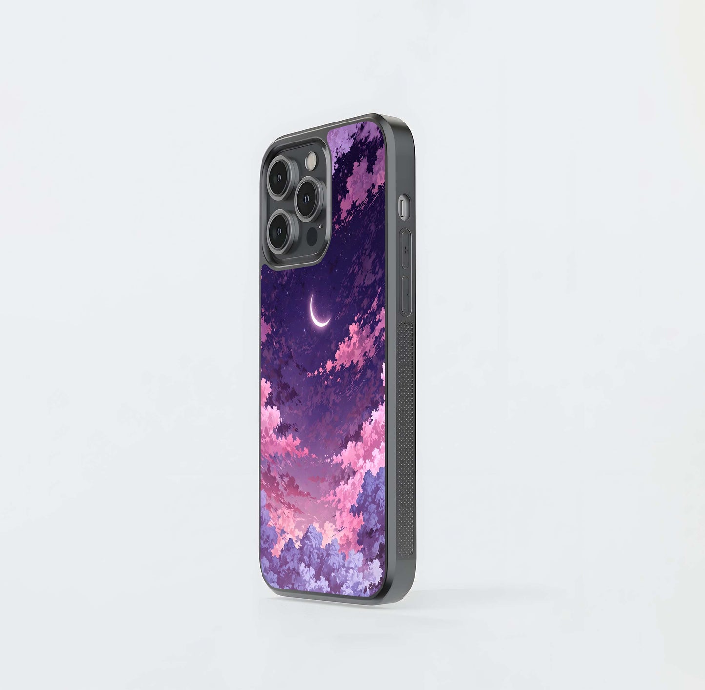 Sky Drift Clouds Glass Case