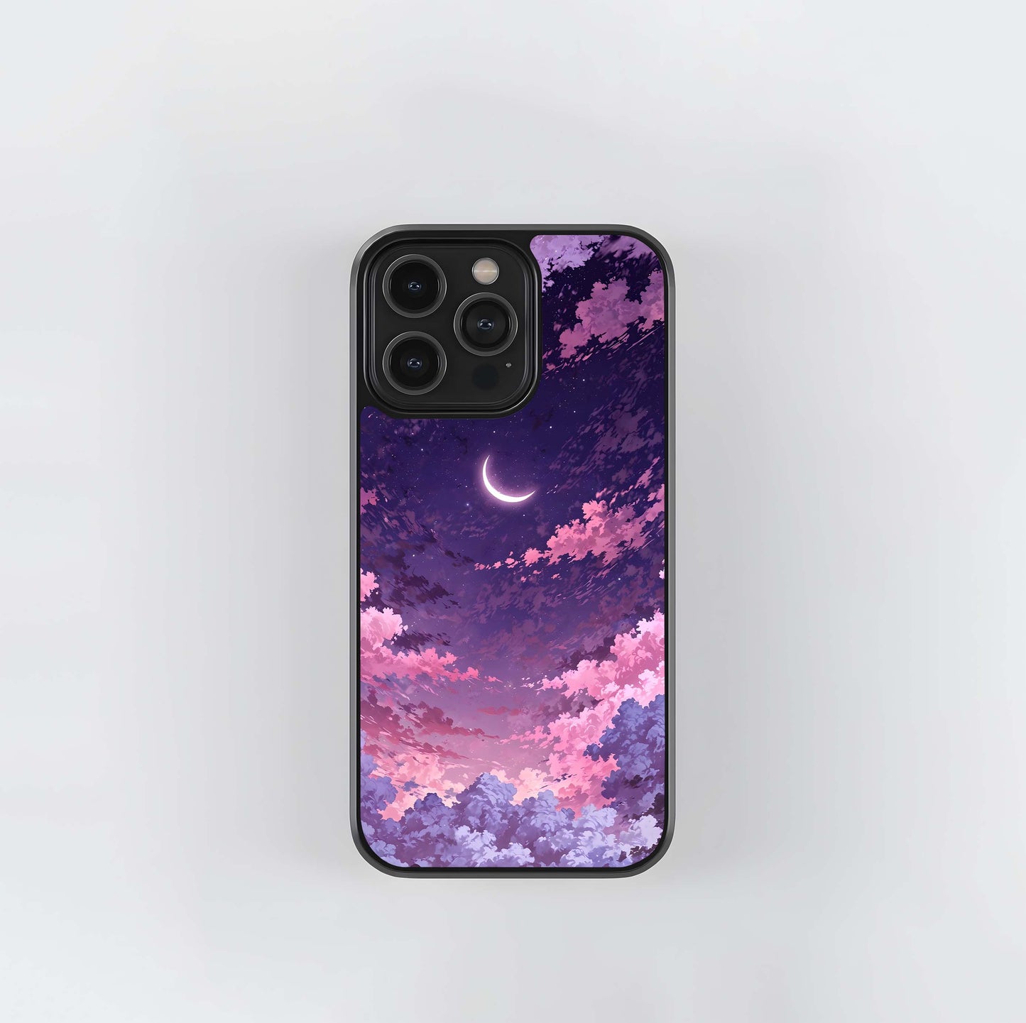Sky Drift Clouds Glass Case