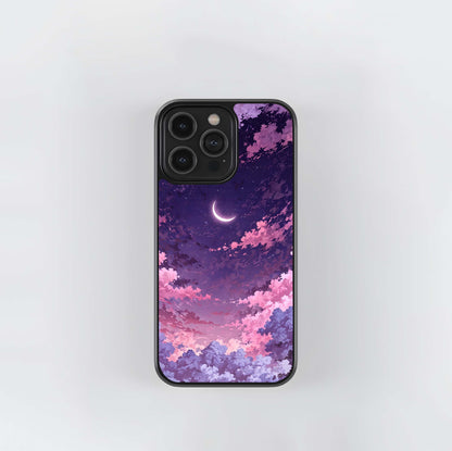 Sky Drift Clouds Glass Case