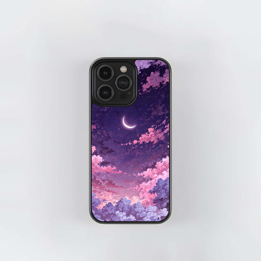 Sky Drift Clouds Glass Case